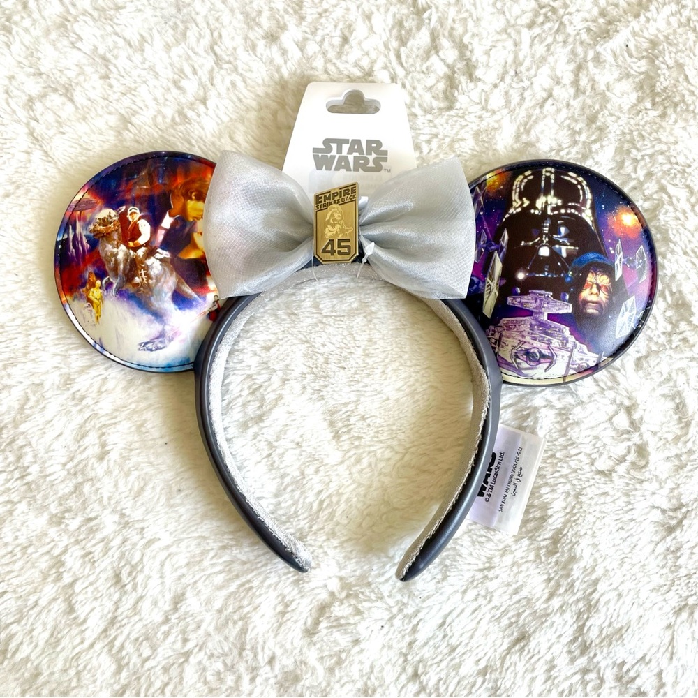 Disney Parks Star Wars Empire Strikes Back 45th Anniversary Ears Headband